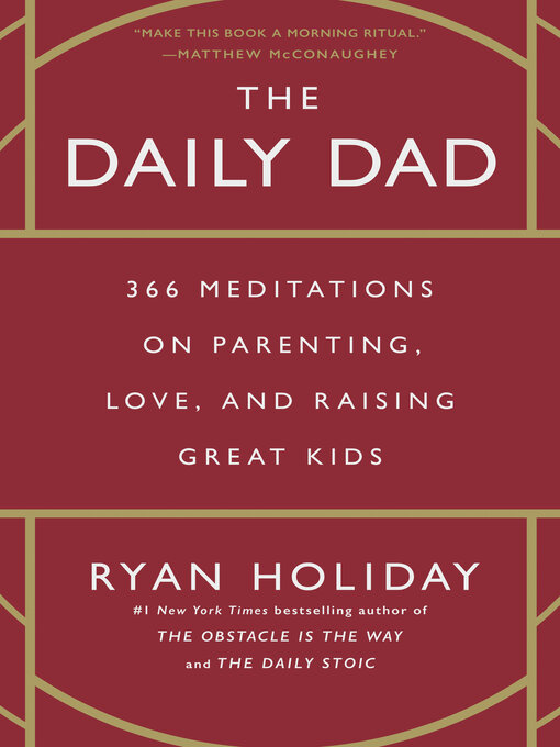 Title details for The Daily Dad by Ryan Holiday - Available